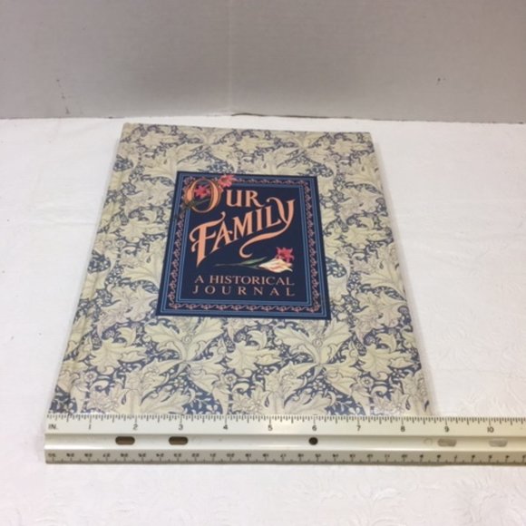 VTG 1990 Our Family-A Historical Journal, Journal about Ancestry Hardcover - Picture 4 of 12